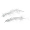Marabu perie - biele, 8-10 cm, 22 ks/bal