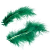 Marabu perie - tmavo zelené, 8-10 cm, 22 ks/bal