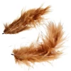 Marabu perie - hnedé, 8-10 cm, 22 ks/bal