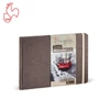 Akvarelový zápisník Hahnemühle Toned Watercolor Book, 200 g, 30 listov, A5, na šírku, béžový