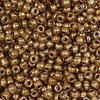 Koráliky, kovové, 2 mm - bronzové