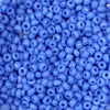 Koráliky, jednofarebné, 2 mm - stredne modré