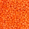 Koráliky, jednofarebné, 2 mm - oranžové