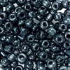 Koráliky, jednofarebné, 4 mm - hematitové