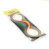 Obraz 3/3 - Quilling papierový pás pre hobby umelcov, 80 g - intenzívna dúha, 3 mm/6 mm, 300 ks