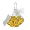 Sklenený štrk, 18-20 mm, 100 g - dúhový, žltý