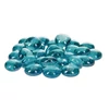 Sklenený štrk, 18-20 mm, 100 g - dúhový, tyrkysový