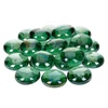 Sklenený štrk, 18-20 mm, 100 g - dúhový, machovo zelený