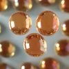 Sklenený štrk, 18-20 mm, 100 g - dúhový, topaz
