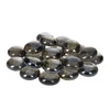 Sklenený štrk, 18-20 mm, 100 g - dúhový, čierny