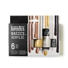 Sada akrylových farieb Liquitex Basics - 6x22 ml, v metalických a dúhových farbách