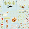 Patchworková tkanina - Stof - Daydreamers 4500-271 Panel, 60cm