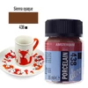 Farba na porcelán Amsterdam 16 ml - siena, krycia, 438