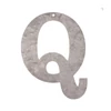 Písmeno zo zinku - Q, 12 cm