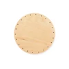 Základ pre tkanie košíkov, okrúhly - 13 cm, veľkosť otvorov 2,5 mm