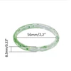 Silikónová odlievacia forma na živicu - náramok fazetovaný, 56 mm, úzka