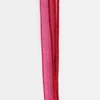 Náhrdelník organzový s voskovanou niťou, s karabínkou - pink