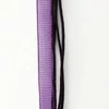 Náhrdelník organzový s voskovanou niťou, s karabínkou - biskupská fialová