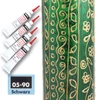 Kontúrovacia farba Deka, vypáliteľná, 25 g - 90 čierna