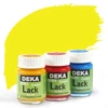 Lesklá akrylová farba Deka Color Lack 25 ml - 04 citrónovo žltá