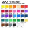 Obraz 6/7 - Farbivo na textil na svetlý materiál Deka Permanent - 18 maková červená