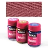 Metalická farba na textil Deka Perm Metallic 25 ml - 15 červená