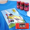 Metalická farba na textil Deka Perm Metallic 25 ml - 90 čierna