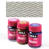 Metalická farba na textil Deka Perm Metallic 25 ml - 92 biela