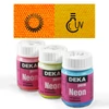 Farba na textílie Deka Perm Neon 25 ml - 10 oranžová