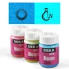 Farba na textílie Deka Perm Neon 25 ml - 49 modrá