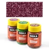 Trblietavá farba na textil Deka Perm Glitter  25 ml - 29 pink