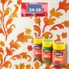 Obraz 7/7 - Trblietavá farba na textil Deka Perm Glitter 25 ml - 58 tyrkysová