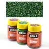 Trblietavá farba na textil Deka Perm Glitter 25 ml - 62 svetlozelená