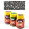Trblietavá farba na textil Deka Perm Glitter 25 ml - 96 strieborná