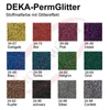 Obraz 6/7 - Trblietavá farba na textil Deka Perm Glitter 25 ml - 58 tyrkysová