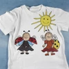 Obojstranná fixka na textil Deka TwinPen - 90 čierna
