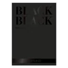 Čierny skicár Fabriano Black, 300 g - 24x32 cm, 20 listov