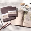 Náčrtník a skicár Hahnemühle The Cappuccino Book, 120 g, 40 listov - A4