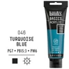 Akrylová farba Liquitex Basics, 118 ml - 046, turquoise blue