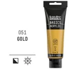 Akrylová farba Liquitex Basics, 118 ml - 051, gold