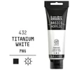 Akrylová farba Liquitex Basics, 118 ml - 432, titanium white