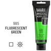 Akrylová farba Liquitex Basics, 118 ml - 985, fluorescent green