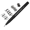 Štetcový popisovač Pentel Brush Sign Pen Pigment, SESP15-AX, čierny, pigmentovaný