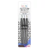 Sada štetcových popisovačov Pentel Brush Sign Pen Pigment, 3 ks (sépiová, sivá, čierna)
