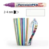 Popisovač na sklo a porcelán, Kreul Classic - 60 biela
