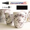 Popisovač na sklo a porcelán, Kreul Classic Calligraphy - 71 čierna