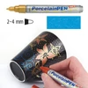 Popisovač na sklo a porcelán, Kreul Metallic - 21 modrá