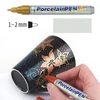 Popisovač na sklo a porcelán, Kreul Metallic - 25 kontúrovacia strieborná
