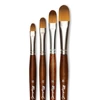Syntetický štetec v tvare mačacieho jazyka  Raphael Precision 8940 - 04