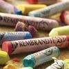 Obraz 5/6 - Suchý pastel  Rembrandt- 100,5, white